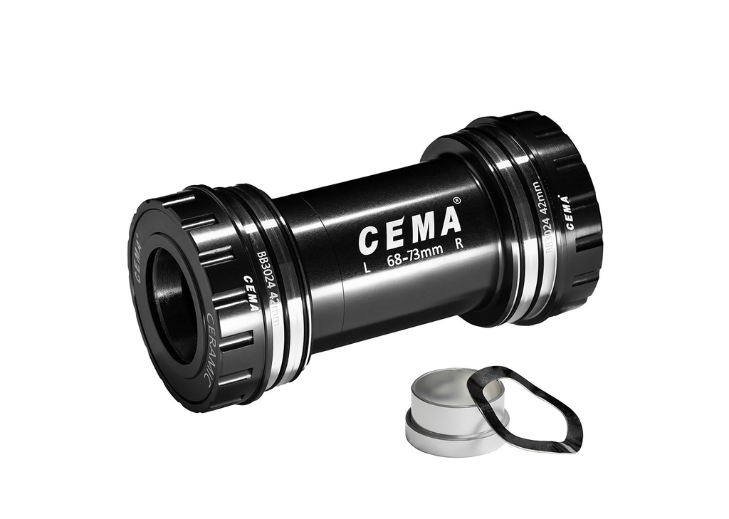 [SRC-BT-BB3024BR-SS] BB30 pour SRAM GXP (Noire, Acier inoxydable)