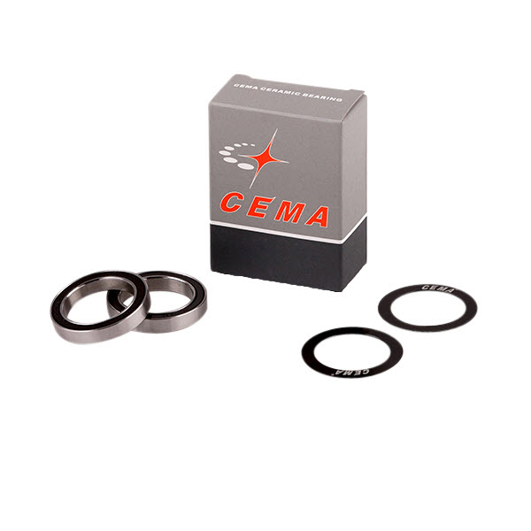 Ensemble de roulements de rechange pour boîtiers de pédalier CEMA 30 mm. 