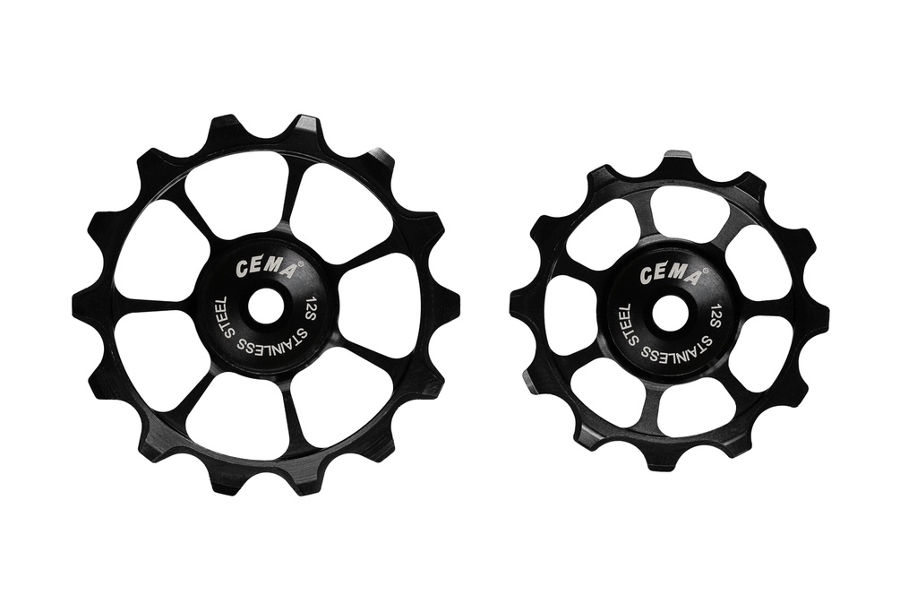 Galets de dérailleur - 12V Shimano - 105, Ultegra, DEORE, SLX, XT, XTR (12-14T) 