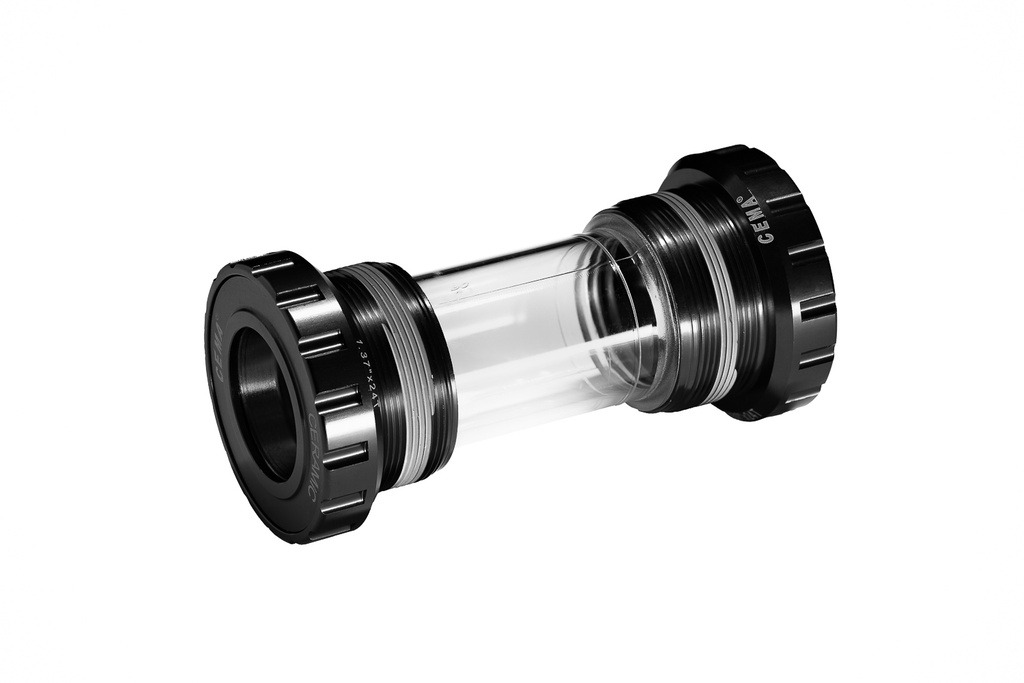 [SRC-BT-BSA24B-SS] BSA voor Shimano (RVS, Zwart)